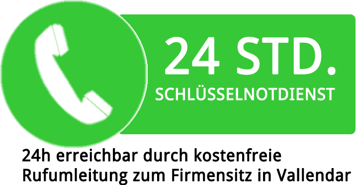 schluesseldienst 24h erreichbar